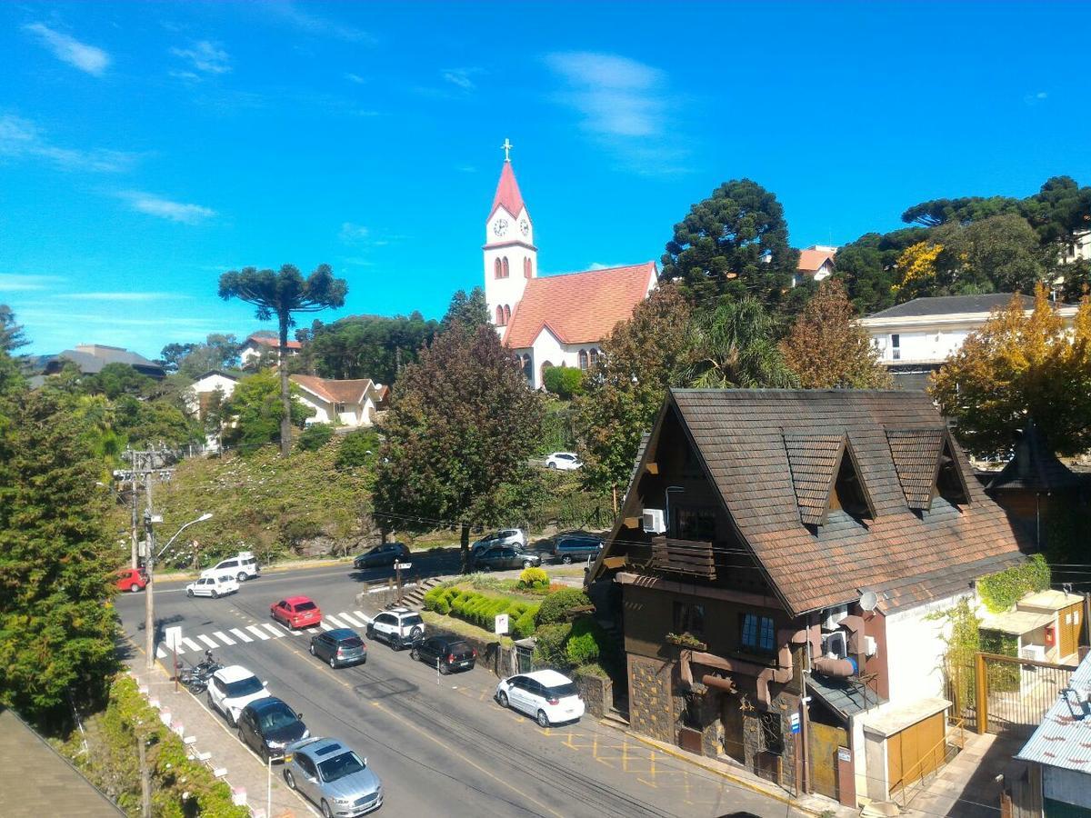 Appartamento Apartamento Em Gramado - Solar Da Encosta Esterno foto
